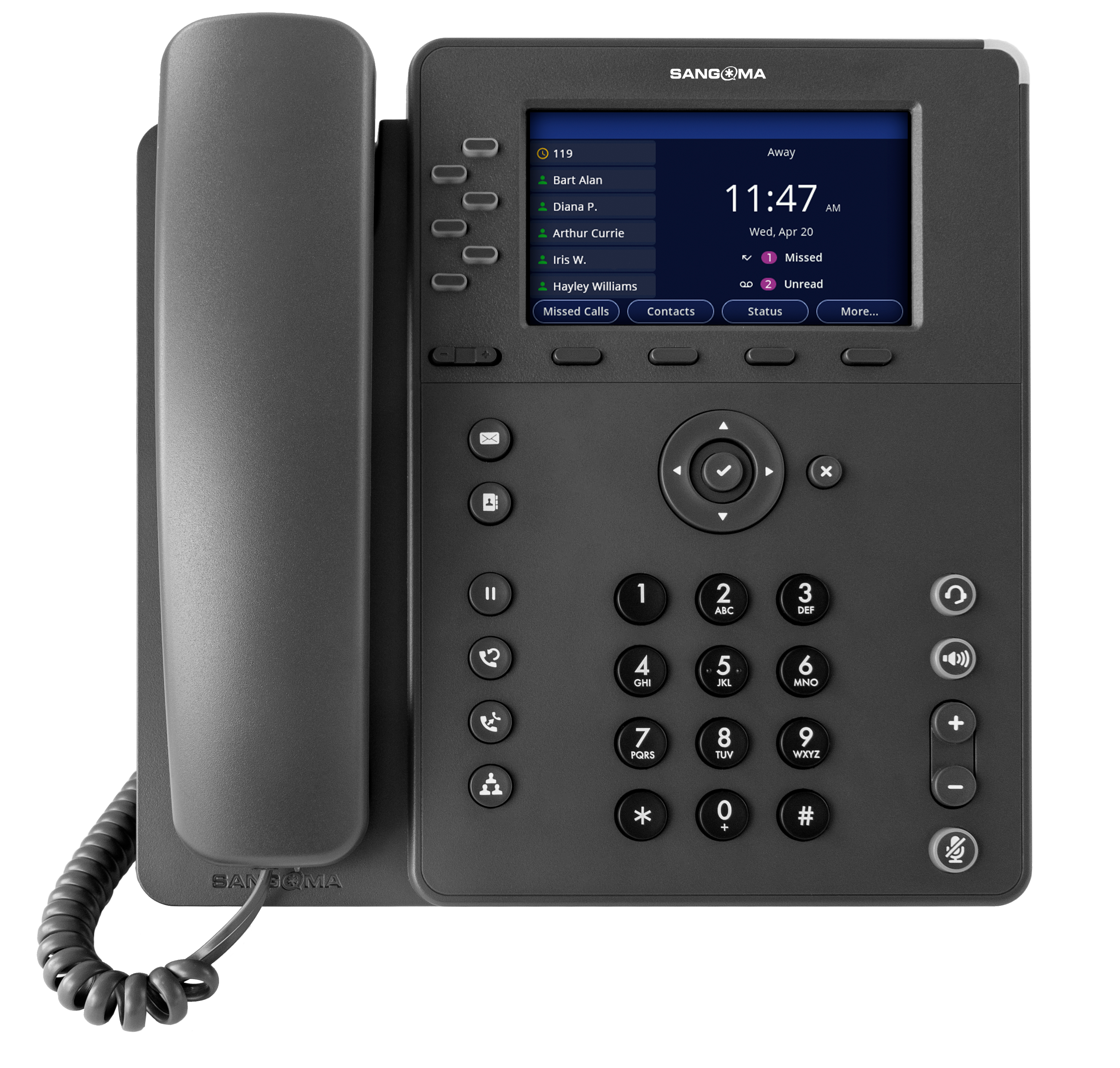 Sangoma P325 von vorne