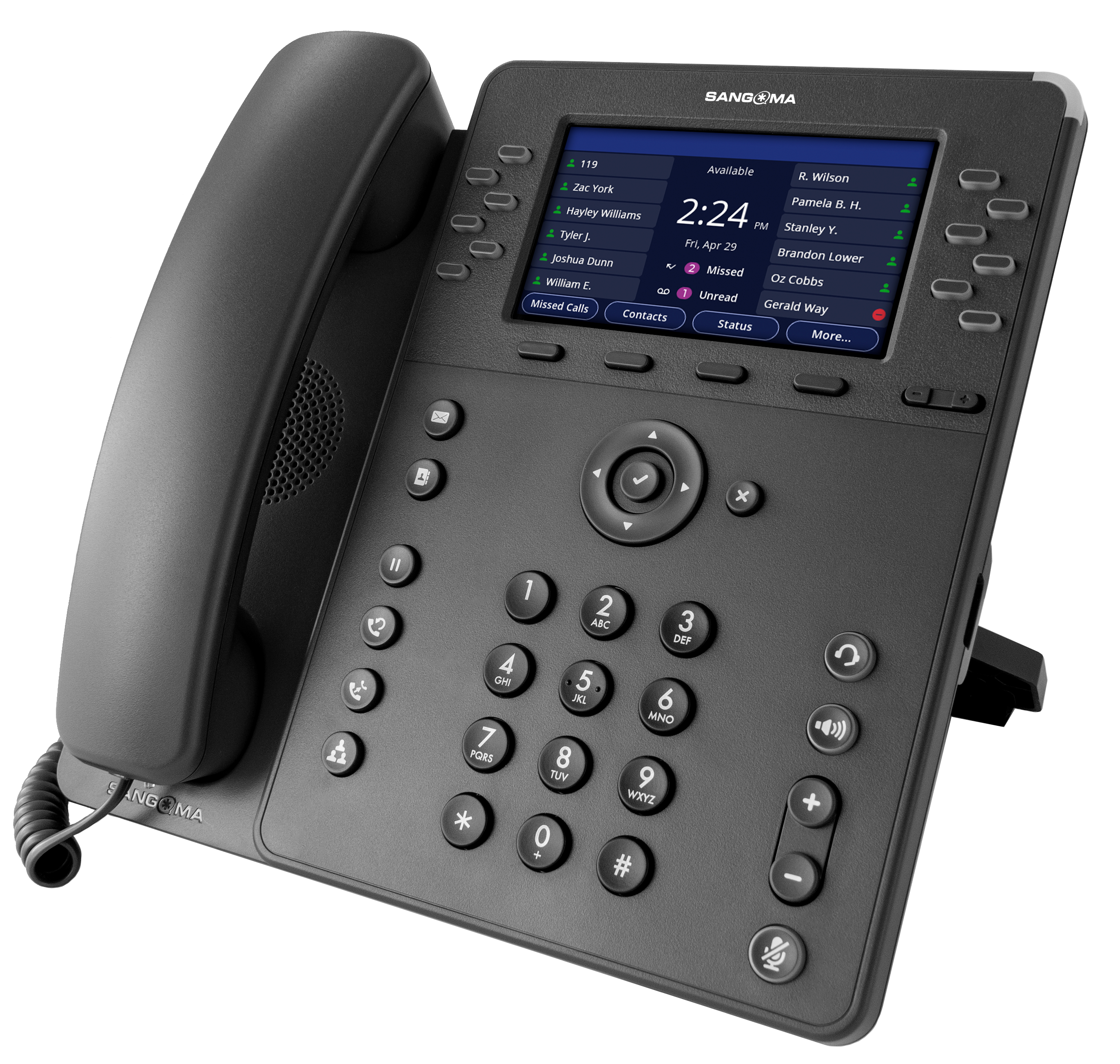 Sangoma P330 von rechts