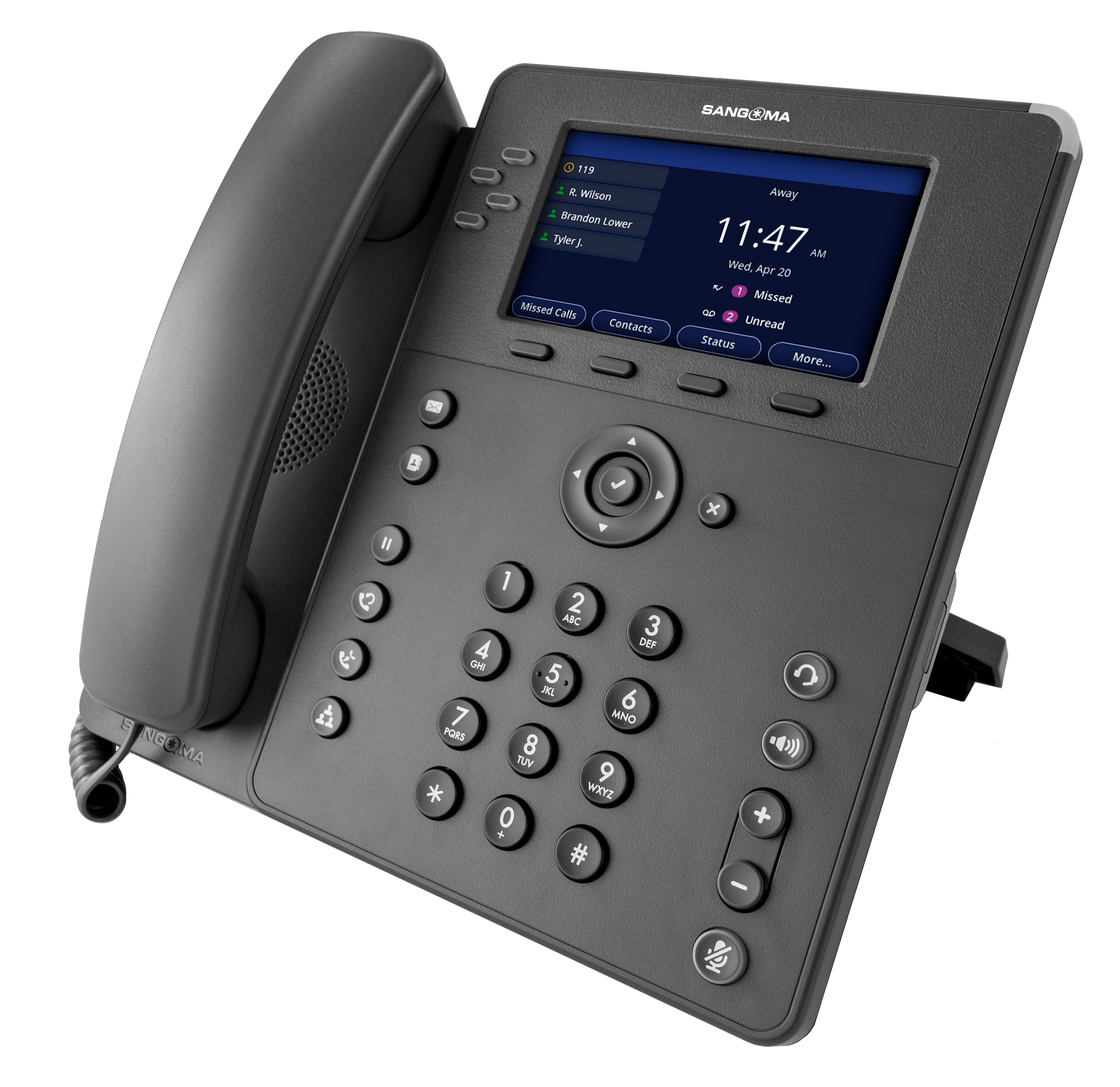 Sangoma P320 von rechts