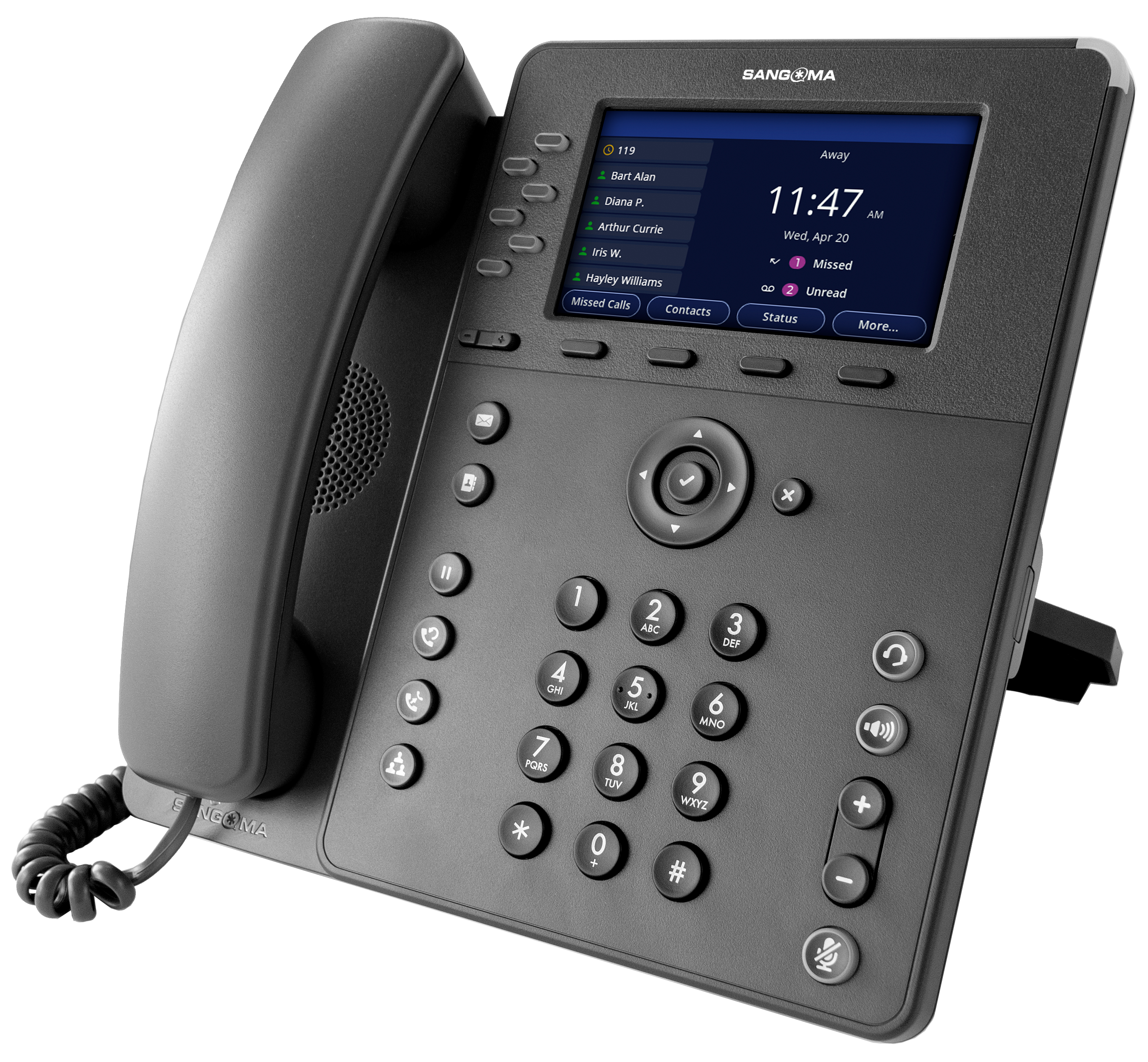 Sangoma P325 von rechts