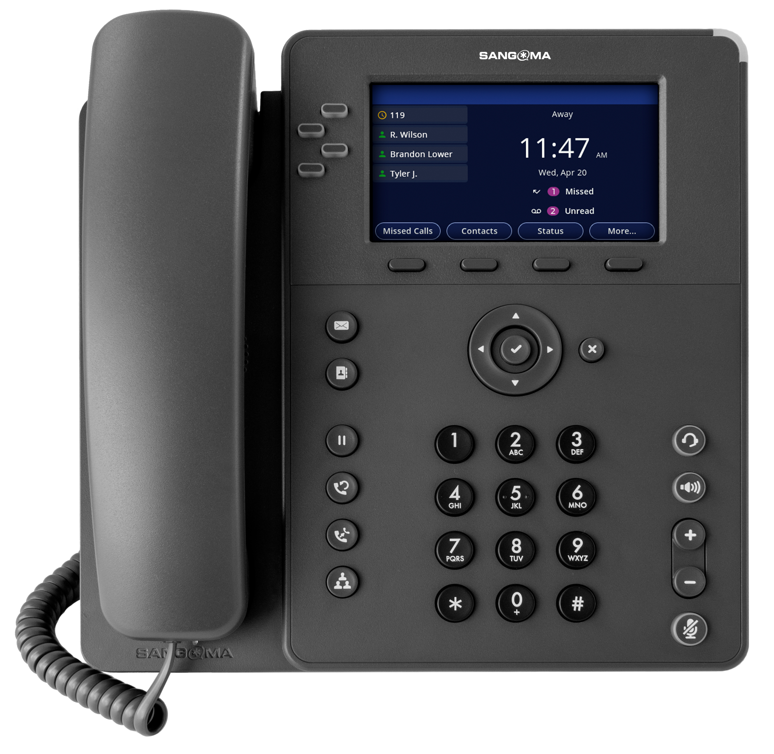 Sangoma P320 von vorne